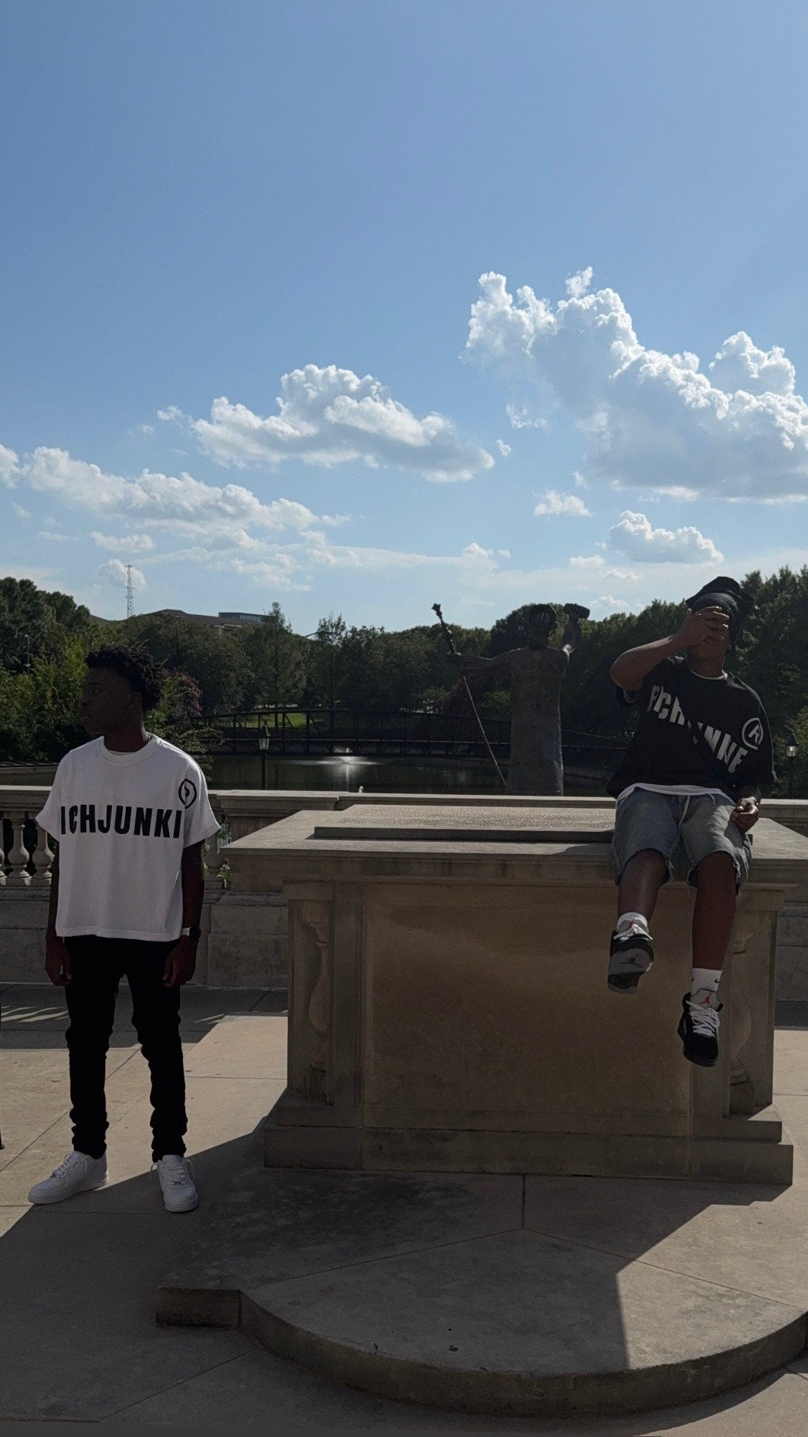 BLACK "Rated R" RICHJUNKIE TEE